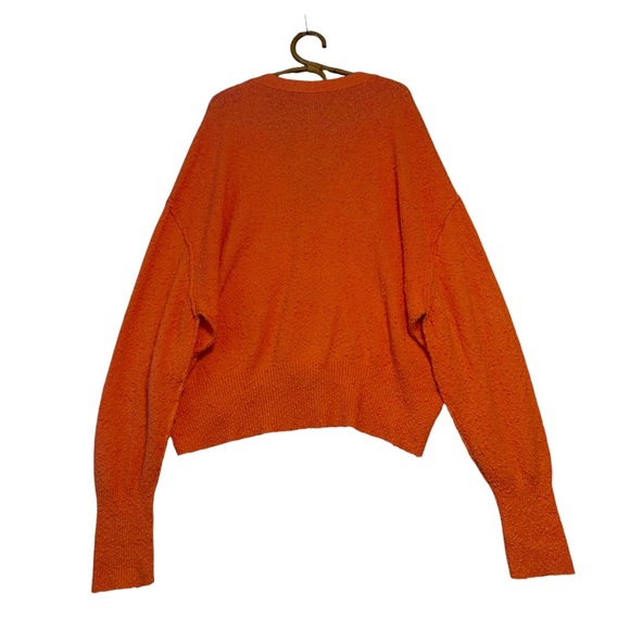 Free People | Found My Friend Textured Cardigan in Watermelon Size L - Picture 6 of 12